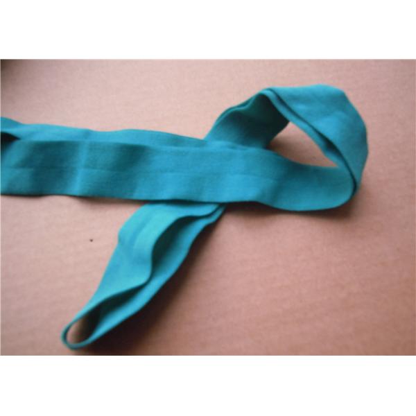 Custom Blue Elastic Binding Tape Fabric Knitted Environmental