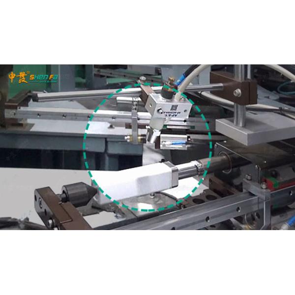 Auto Servo Control Square Plastic Bottle Screen Printing Machine