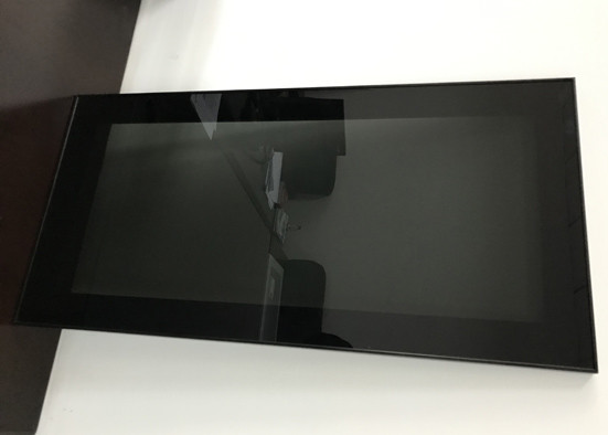Quality Customized Smoked Tempered Glass , Cupboard Glass With Pattern Smooth for sale