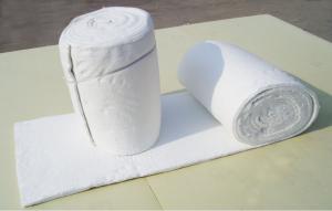 Buy cheap High Temperature Aluminium Silicate Ceramic fiber Blanket Using in Glass Furnace product