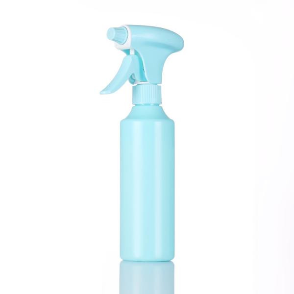 Plastic Sealing Type Pump Sprayer 350ml Continuous Fine Mist Hair Styling Spray Bottle