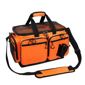 Buy cheap ISO9001 Fishing Tackle Bags Water Resistant Fishing Gear Bag With Tackle Box product