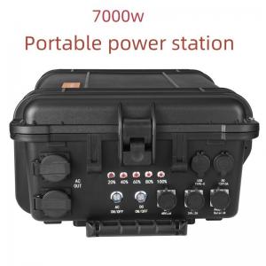 China AC Pure Sine Wave Output 7000W High-Power Portable Generator for Solar Power Source on sale