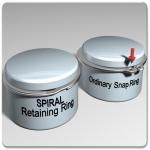 Electric Tools Spiral Retaining Ring / Internal Retaining Snap Ring Custom