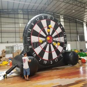 China Soccer Darts Outdoor  Interactive Kickball Inflatable Dart Board Sport Game on sale