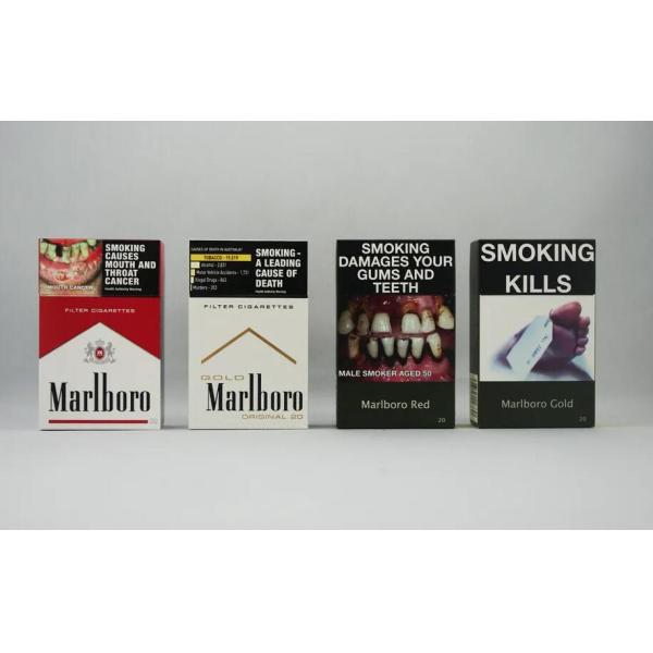Smoking Packs Cigarette Boxes Paper Packet Tobacco Plain Standardized Packaging