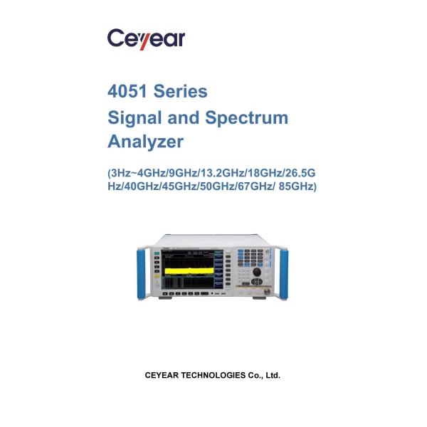 Ceyear 4051E Spectrum Analyzer 3Hz To 26.5GHz High Precision