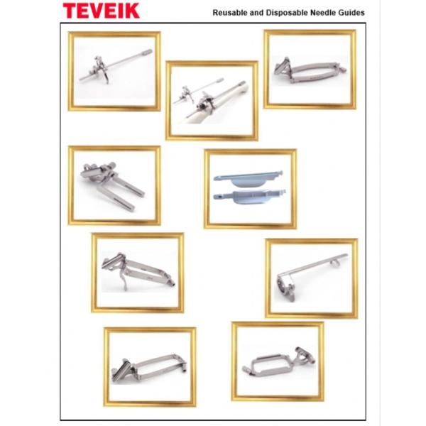 Medical Ultrasound Biopsy Needle Guide And Biopsy Needle Kit For GE E7C-RC Ultrasound Probe