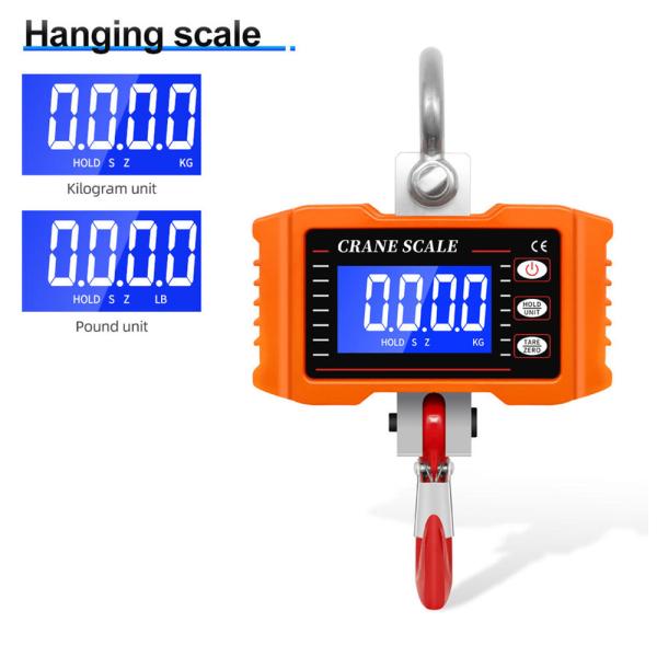 High Accuracy Electronic Crane Scale with LED Display Customizable OEM Support Unit kg Capacity Range From 1000kg