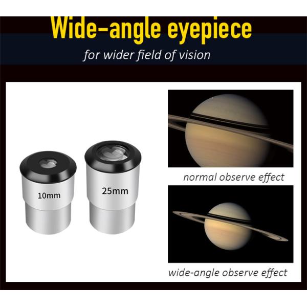 Travel FMC Lens 16-40x70 Beginners Refractor Telescope With Carry Bag Tripod