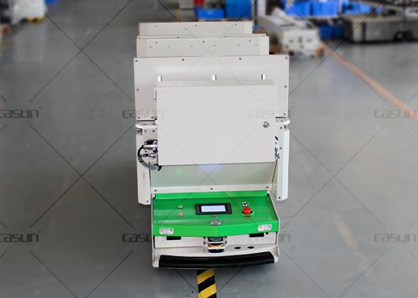 Quality Roller Conveyor AGV Autonomous Guided Vehicle Automatic Charging For Supermarket for sale