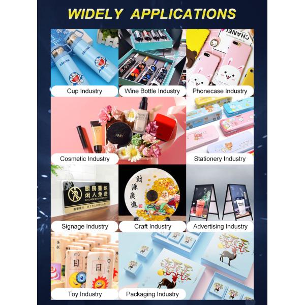 Multifunctional Small 4060 A2 Size UV Flatbed Printer for Pen Bottle Phone Case Shoe t Shirt 30*40cm A3 Mini UV Printing Machine