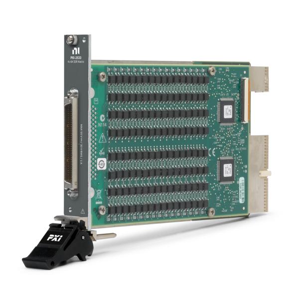 National Instruments PXI-2533 256-Crosspoint 1-Wire PXI Matrix Switch Module with ±55 VDC for OEM Applications