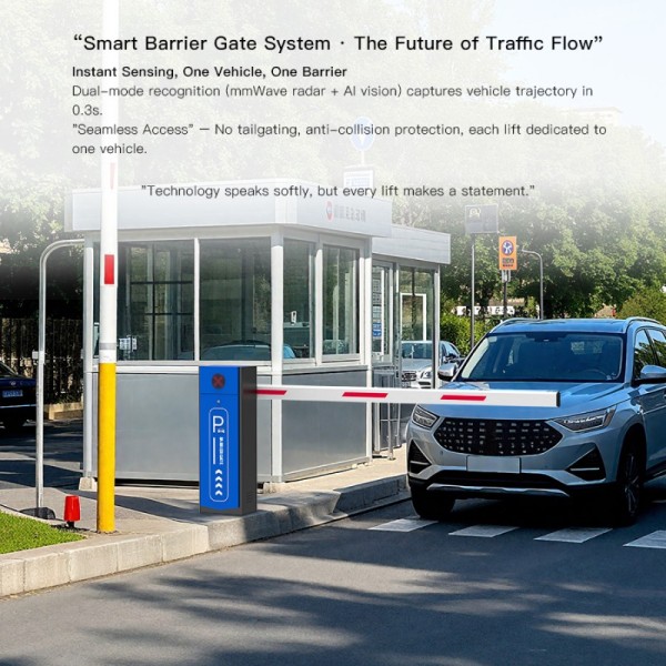 HCW CW238 DC Brushless Automatic Barrier Gate for Parking Lot Access Control