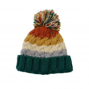 Buy cheap Mixed Soft Winter Flex Fit Knitted Beanie Hat Polyester Material product