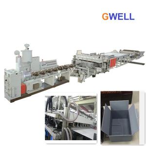 China PE Hollow Board Extrusion line PE Lattice Board Production Machine Twin Screw Extruder on sale