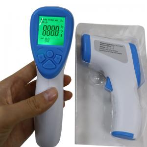 Buy cheap Non-contact forehead infrared thermometer gun with LED digtal display Celsius and fahrenheit double temperature scale product