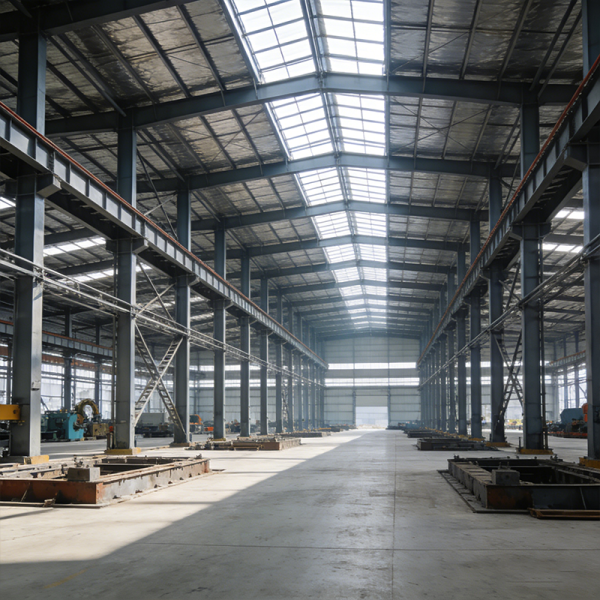 Wind Resistance Commercial Steel Structure For Prefabricated Commercial Projects