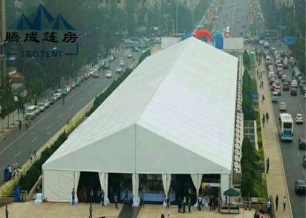 Quality Outdoor Inflatable Roof Cover Trade Show Tents Flexible Poles For All Weather for sale