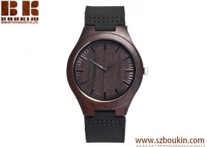 Buy cheap Custom Wood watch bamboo Japan Miyota 2035 quartz watch product