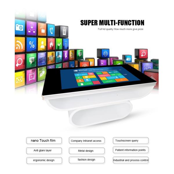 Compatible Multi Touch Screen Table stand 4GB RAM Aluminum frame For Restaurant