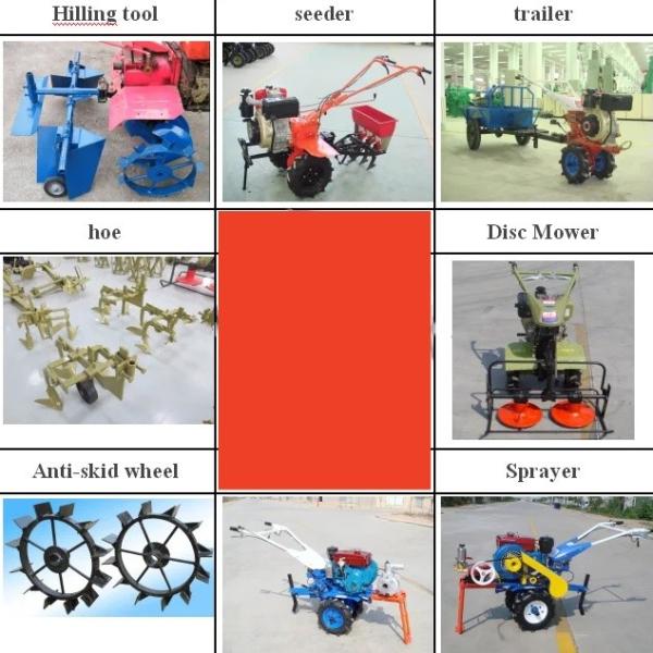 3600r/Min Agriculture Rotary Tiller Tractor Gasoline Mini Power Tiller Cultivator