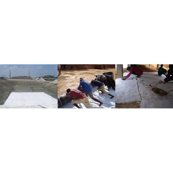 Waterproof Spun-bonded Bentonite Blanket Geosynthetic Clay Liner for Pond Lining