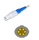 COMEN Spo2 Probe Sensor 6 Pin Reusable SpO2 Sensor Pediatric Finger Clip