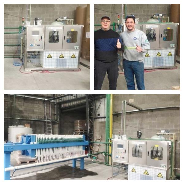 Fully Automated Filtration Ink Wastewater Treatment Machine 30T/Day
