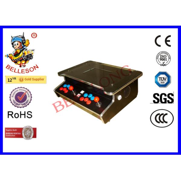 White Black Funhouse Tabletop Arcade Game Machines One Side Two Player