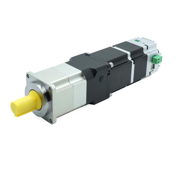 Jkongmotor 48VDC 1.27nm 400W RS485 Canopen DC Integrated Servo Motor with Driver Together with Brake or Gearbox