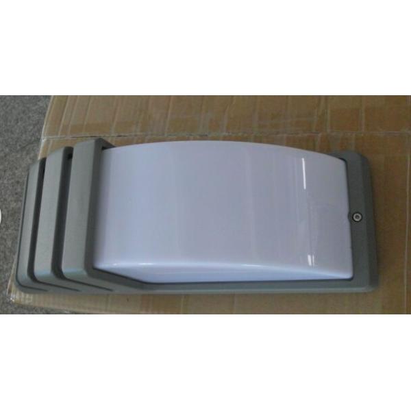 Bulkhead light fitting Die cast Aluminum housing with Opal polycarbonate diffuser grey black white housing 350*120*120mm
