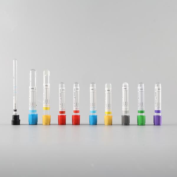 blood tube Irradiation Sterilization Vacuum Blood Collection Tube PET / Glass Material