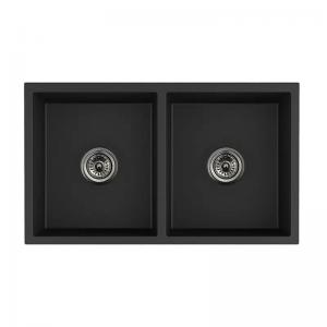 Buy cheap Stone Top Mount Granite Composite Kitchen Sinks Single Bowl CB Certified product