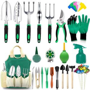 Buy cheap 82pcs Garden Tools Set with Extra Succulent Tools Set and Heavy Duty Gardening Tools Aluminum product