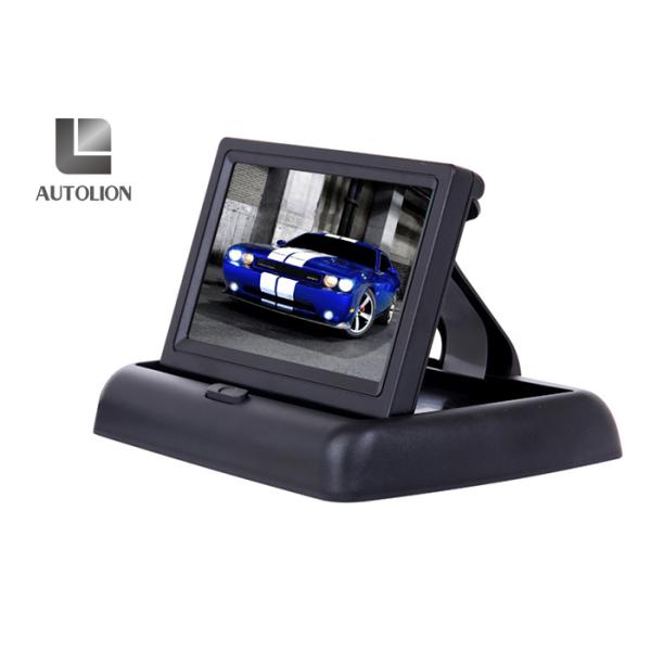 Rearview 4.3 TFT Car LCD Monitor Mini TV Stand Alone , DC 12V Power Supply