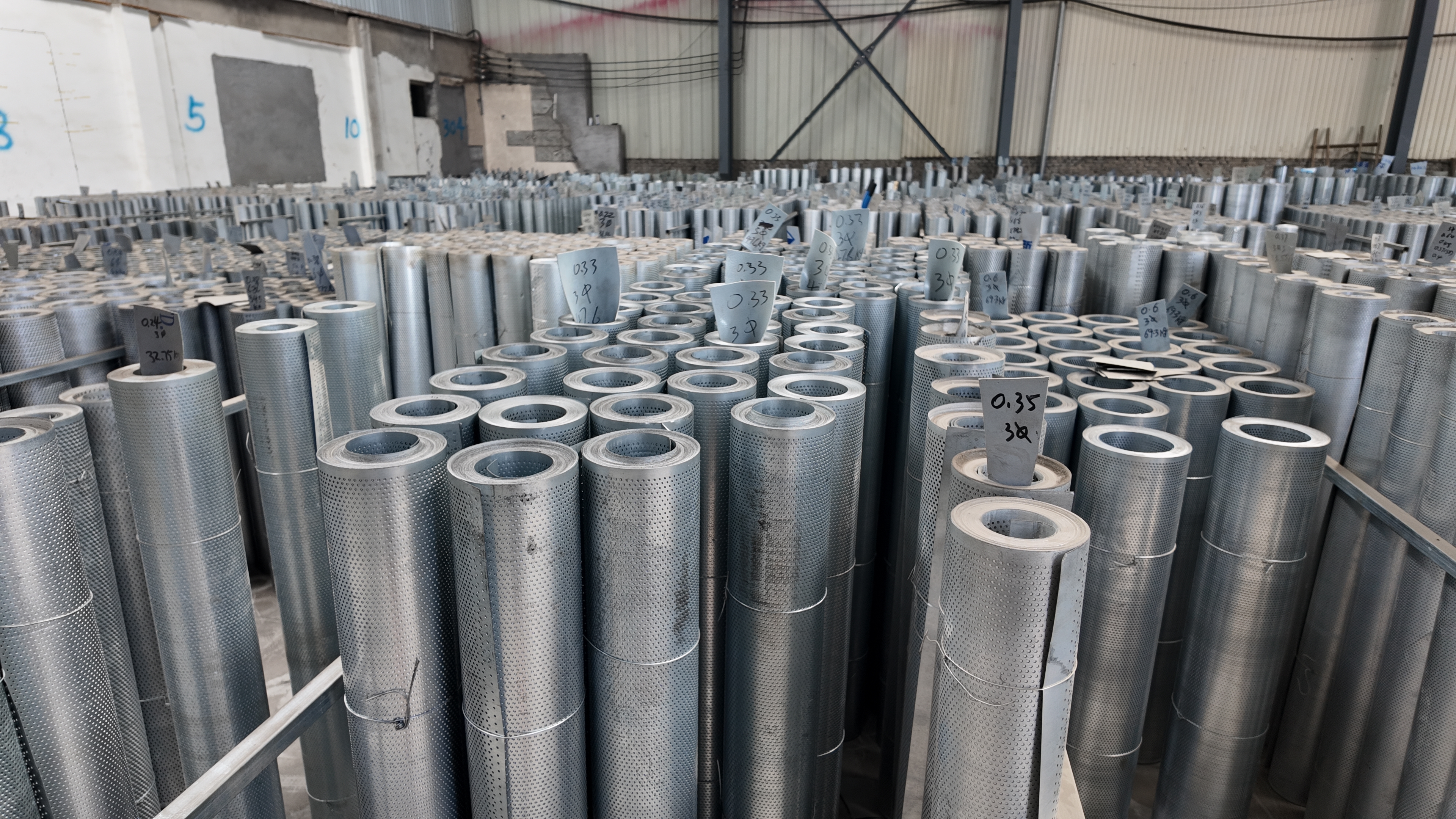 Roll Perforated Metal Sheet, Full Material Range Custom Size Punched Coil Plate