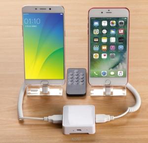 Buy cheap COMER Tablet security stand with 2port alarm controller displaying system product