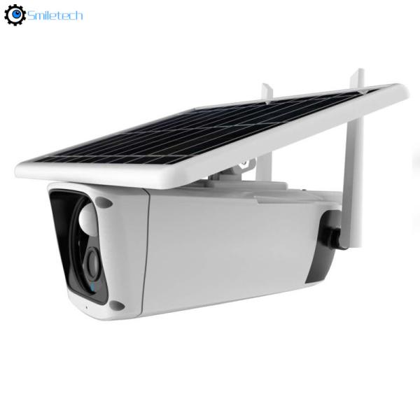 Waterproof IP66 WIF 1080P Bullet Camera Outdoor PIR alarm Low Power TF card slot Solar Powered Wifi camera