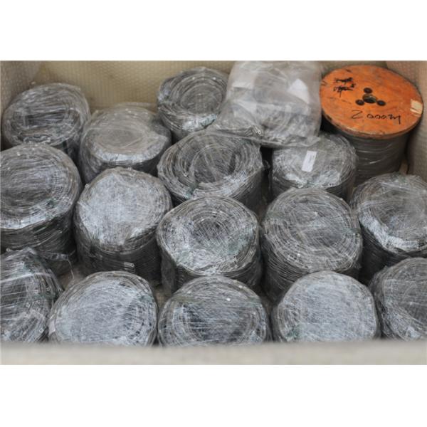 Ferrule Stainless Steel Cable Netting High Reliability Acid / Alkalinity Resisting