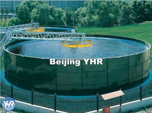 China Double Coating Circular Sedimentation Tank Gas Liquid Impermeable Permeability on sale