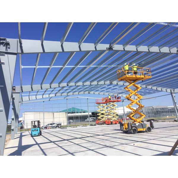 Customizable Large Span Light Steel Frame Building with Galvanized Coating and Design