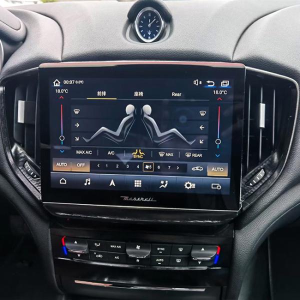 2 Din Android Auto Stereo Receiver GPS Multimedia Player For Maserati Ghibli 2017-2020