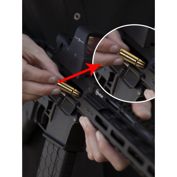 7.62*39mm Red Dot Laser Boresighter 650nm 6 Batteries Hunting Training
