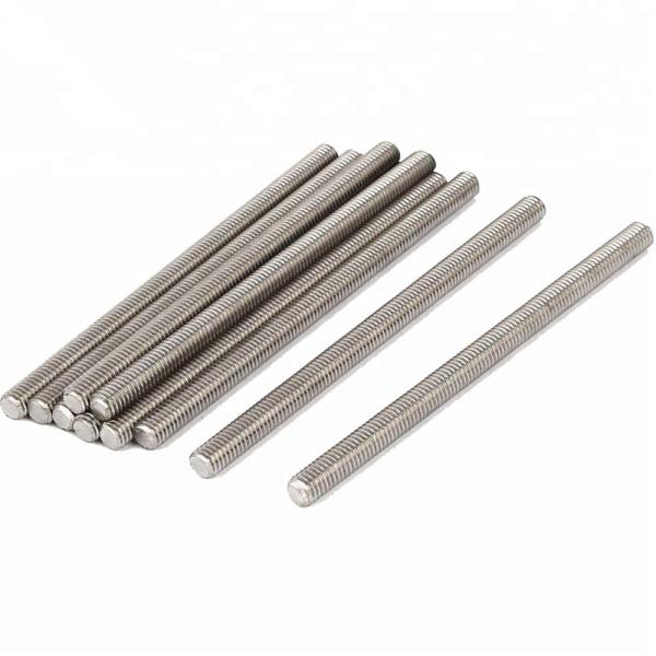 High Durable Rolled Grade 8 Threaded Rod , Threaded Stainless Steel Bar