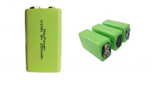 Buy cheap 250mAh 300mAh 9V Nimh Rechargeable Battery IEC62133 product
