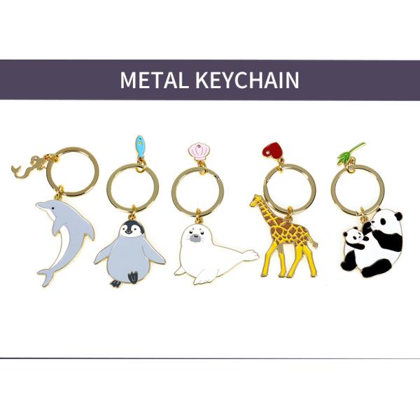 Soft PVC Key Chain Ring Personalized Custom Logo For Promotion Gift