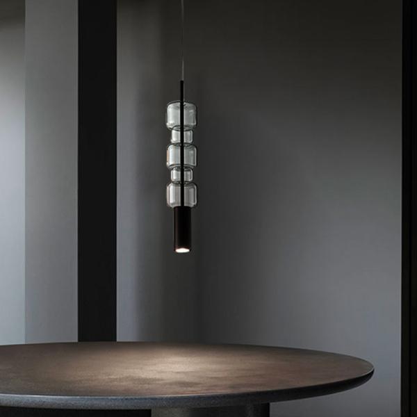 Minimalist Decorative Hanging Lamp Nordic Modern Restaurant Hotel Glass Pendant Light