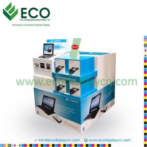 China POS Corrugated Cardboard Advertising Pallet Display For Retail, Computer Display on sale