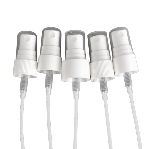 All White 24/415 Smooth Closure Plastic Lotion Pump Ready to Ship 20mm Size for Bottles and Packing Left Right Twist Design